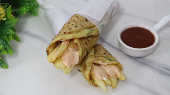 French Fries Roll